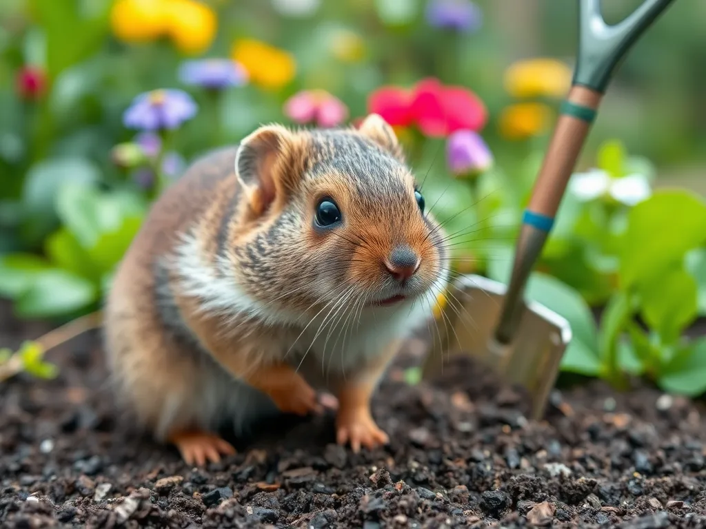 Nornice w ogrodzie – jak się pozbyć?