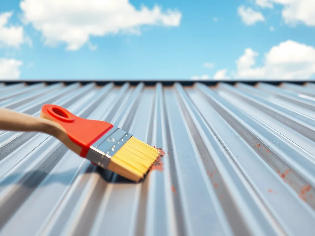 Jaka farba na dach z blachy ocynkowanej?