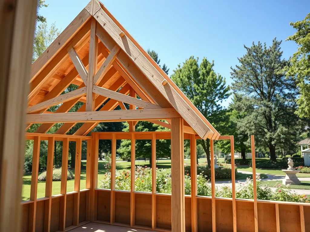 Jak zrobić dach dwuspadowy na altanie?