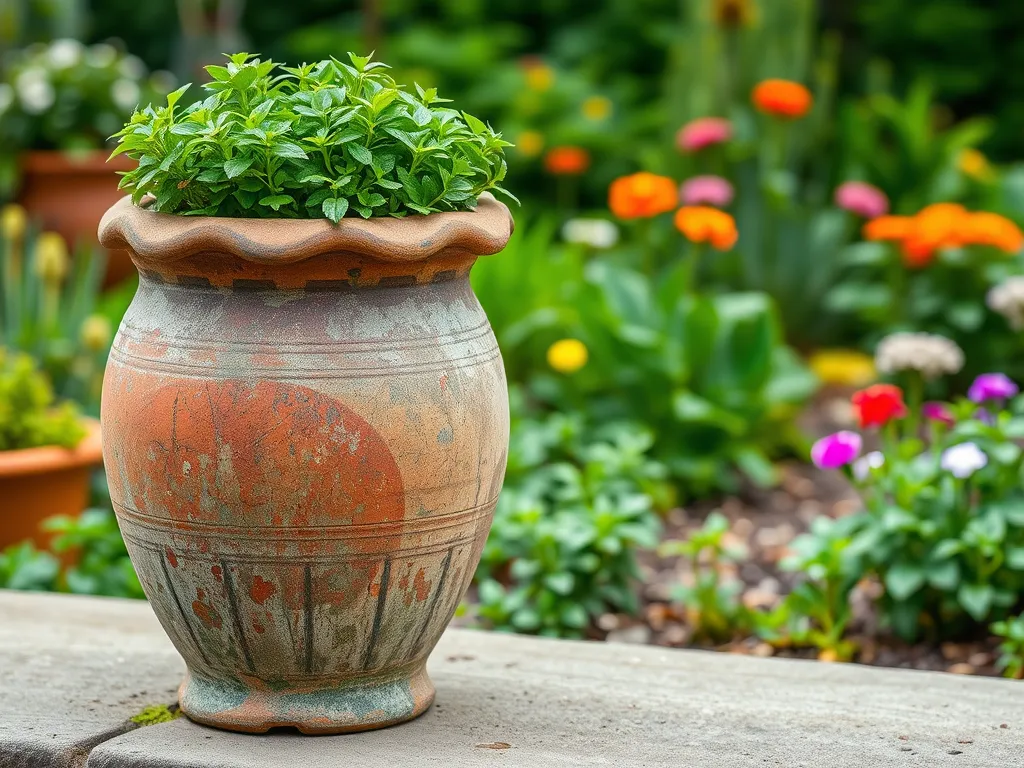 Jak wykorzystać stare garnki w ogrodzie?