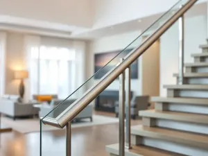 Nowoczesne balustrady na schody wewnętrzne: elegancja i funkcjonalność