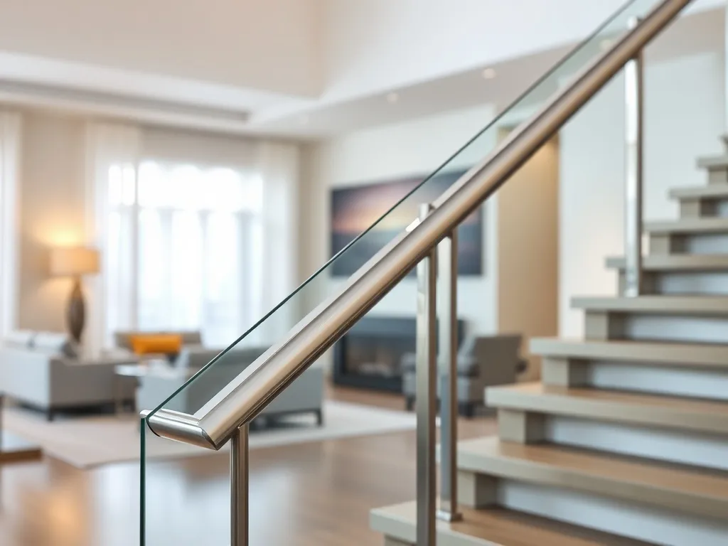 Nowoczesne balustrady na schody wewnętrzne: elegancja i funkcjonalność