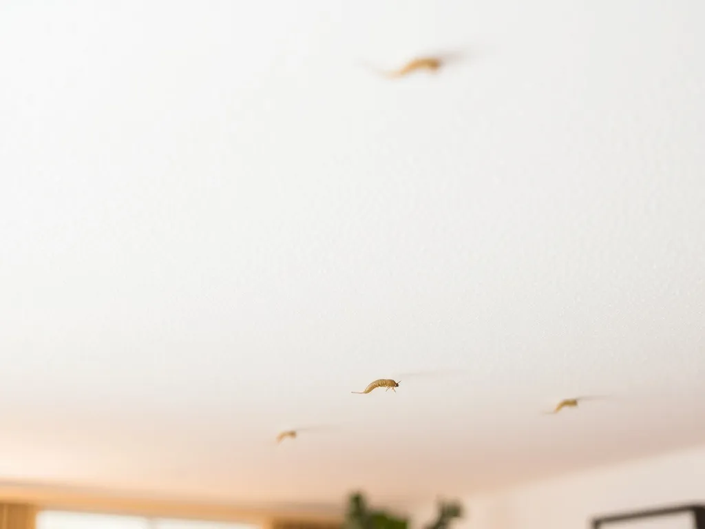 Jak pozbyć się larw moli na suficie? Skuteczne metody i porady