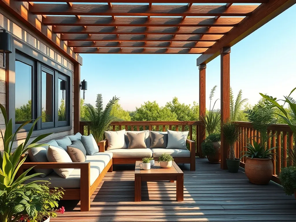 Taras drewniany zadaszony: jak stworzyć idealne miejsce do relaksu?