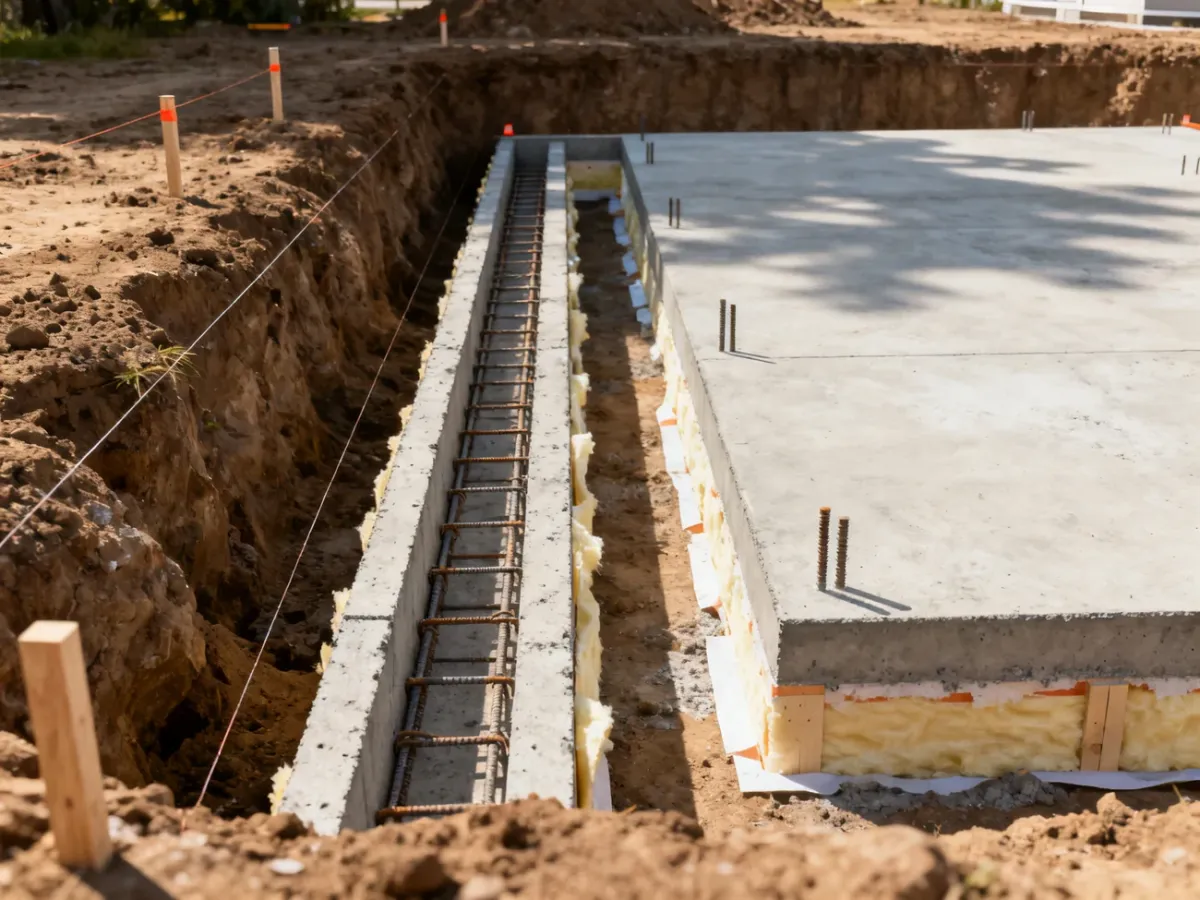 Porównanie ław fundamentowych i płyty fundamentowej podczas budowy domu